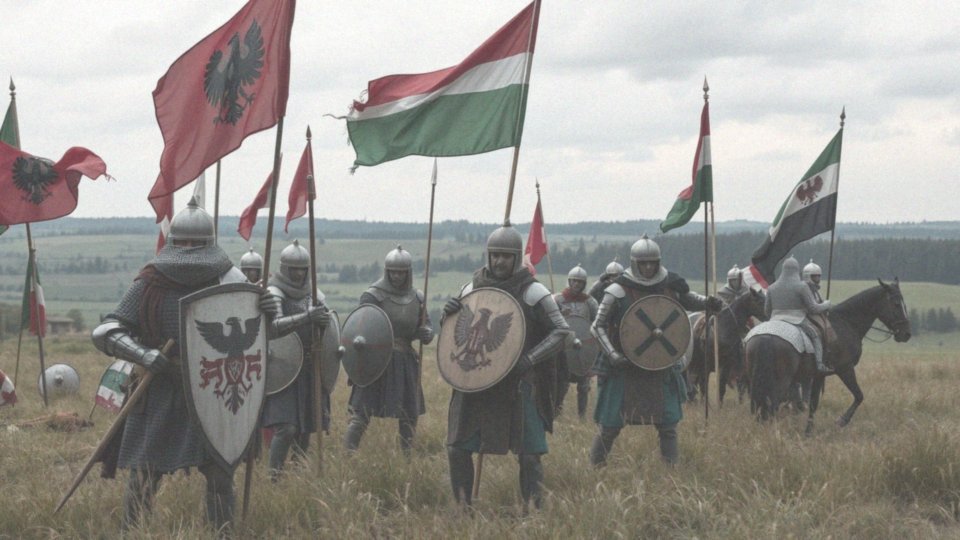 Jakie historyczne wydarzenia są przedstawione w „Krzyżakach”?