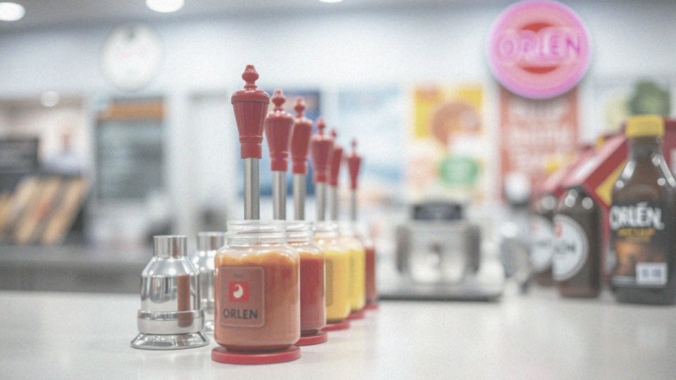 Jakie rodzaje sosów do hot dogów oferuje Orlen?