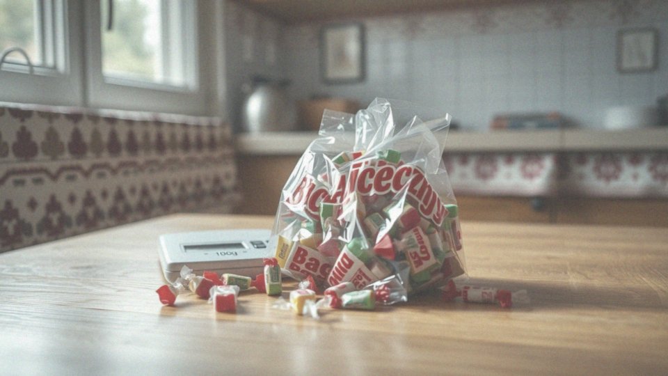 Ile kalorii ma 100 g cukierków bajecznych?