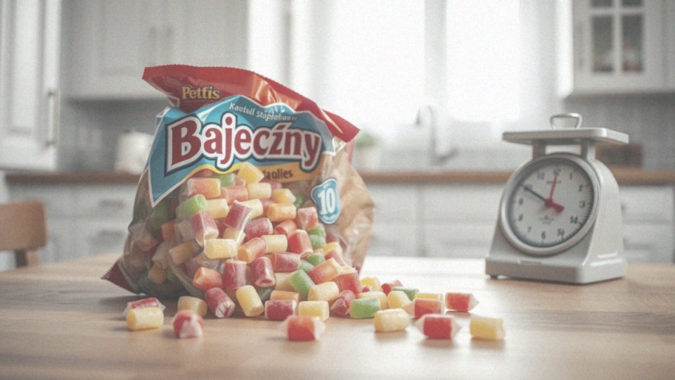 Ile cukrów zawiera 100 g cukierków bajecznych?