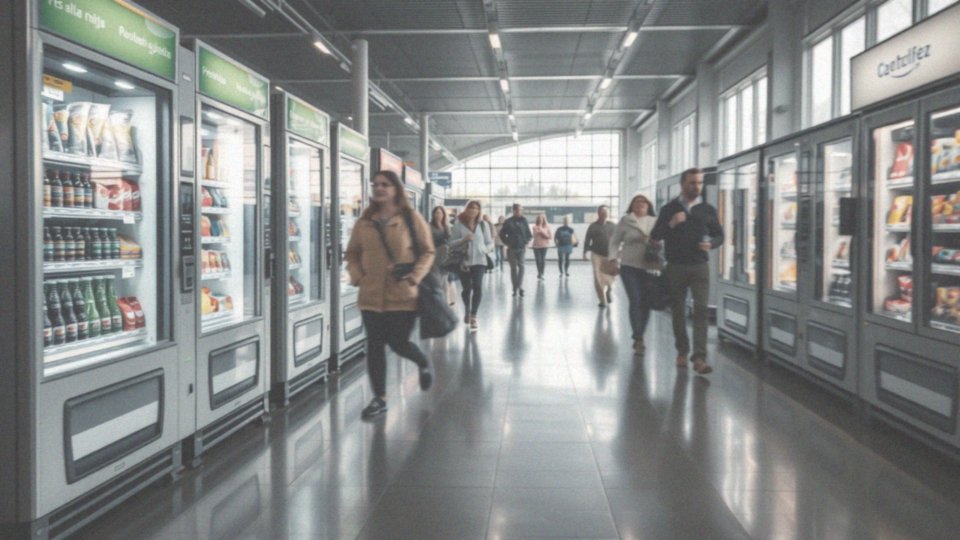 Kiedy automaty vendingowe są najbardziej użyteczne dla klientów?
