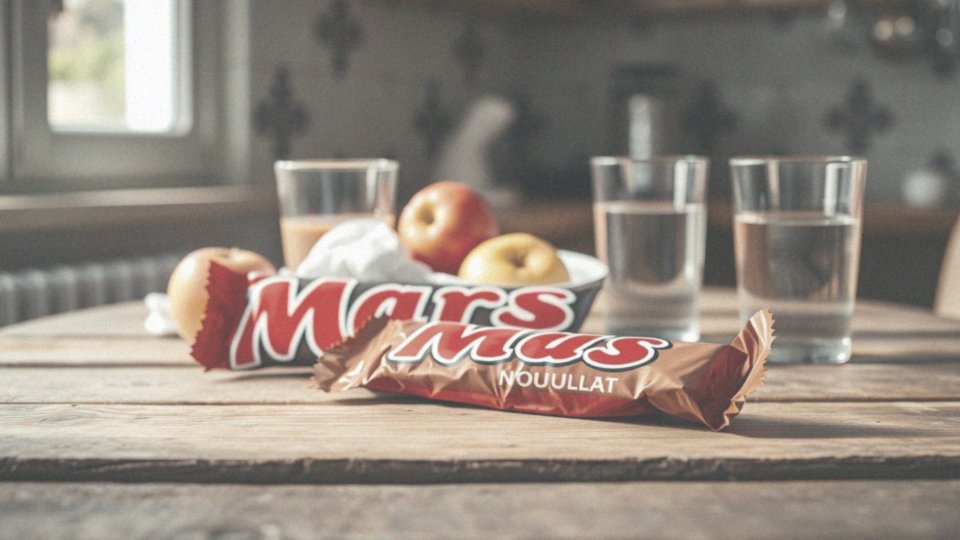 Ile cukru i tłuszczu znajduje się w batonie Mars?